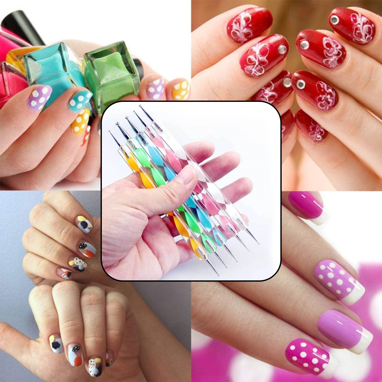 6020 Nail Art Point Pen and Set Used by Women’s and Ladies for Their Fashion Purposes. 6020 Nail Art Point Pen and Set Used by Women’s and Ladies for Their Fashion Purposes.